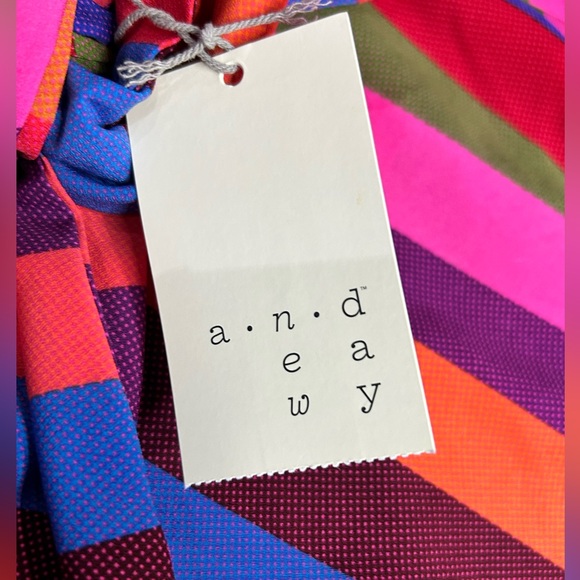 A New Day Colorful Striped Dress XL - Picture 9 of 10